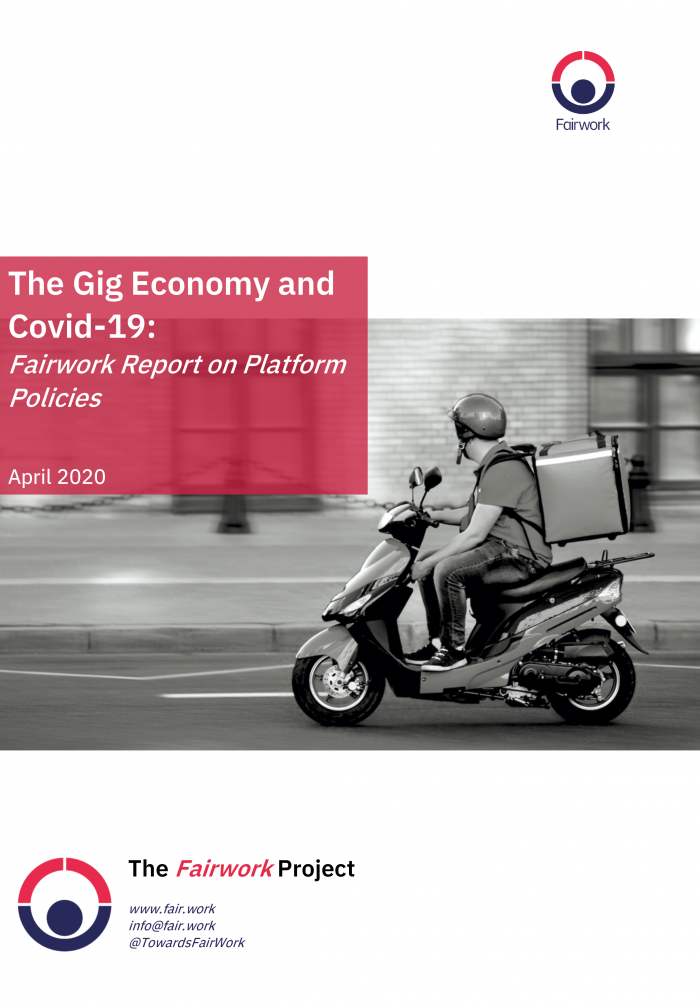 The Gig Economy and Covid 19