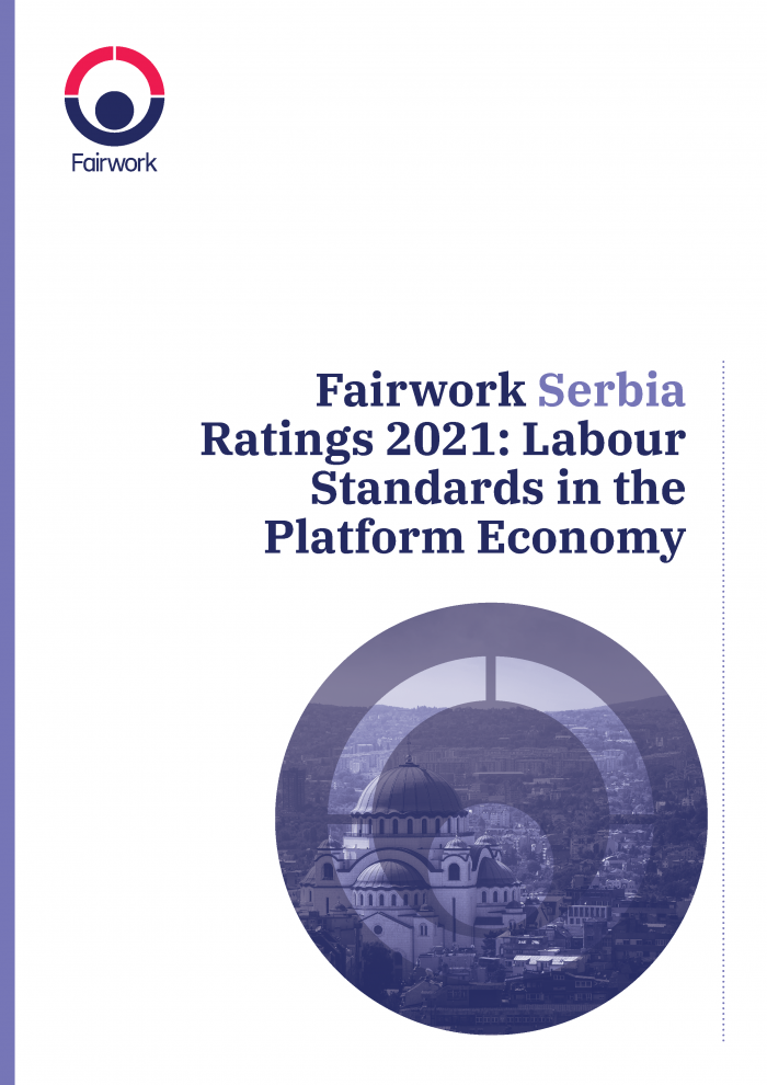 Fairwork Serbia Ratings 2021: Labour Standards in the Platform Economy