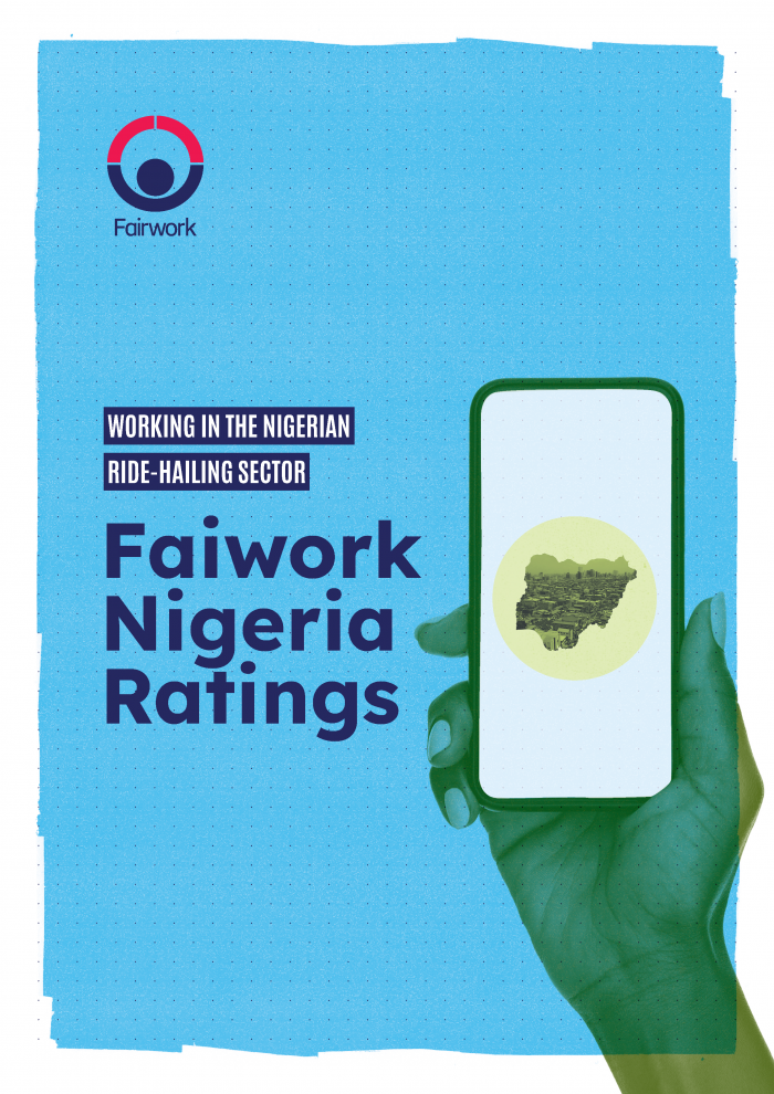 Cover from Fairwork Nigeria Report 2022