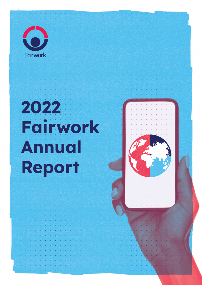 Fairwork Annual Report 2022 cover page