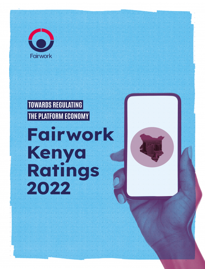 Fairwork Kenya report 2022 cover page