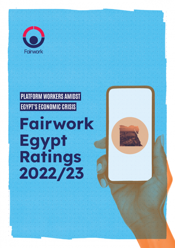 Fairwork Egypt report 2022 cover