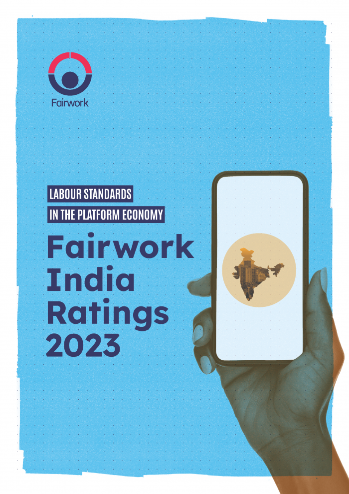 Cover Fairwork India Report 2023
