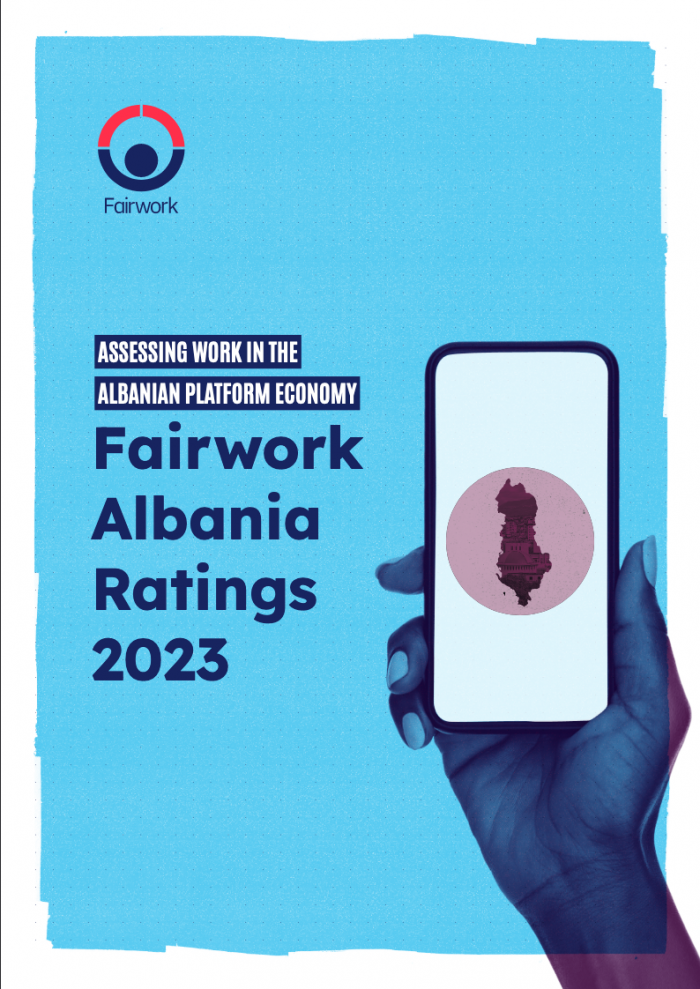 Cover page Fairwork Albania Report