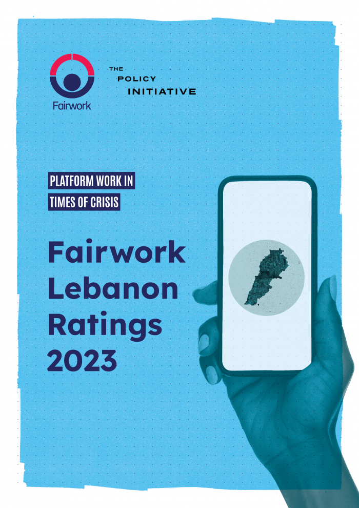 Cover Fairwork Lebanon report 2023