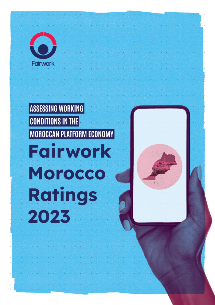 Cover Fairwork Morocco report 2023