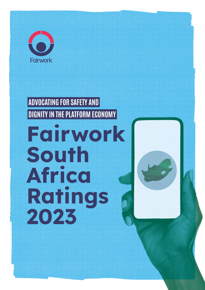 Fairwork South Africa Report 2023 cover